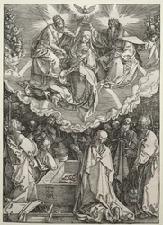 Die Himmelfahrt und Krönung der Jungfrau, 1510.
