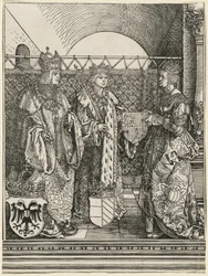 Die Verlobung Philipps des Schönen mit Johanna von Kastilien