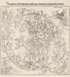 Die Himmelskarte - Nördliche Hemisphäre
