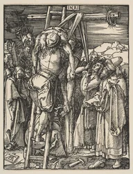 Die Kreuzabnahme, aus Die Kleine Passion, ca. 1509