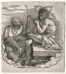 Die Große Passion: Titelseite - Christus, Mann der Schmerzen