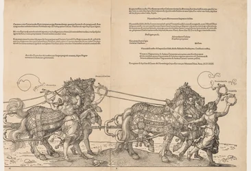 Der große Triumphwagen von Kaiser Maximilian, 1523