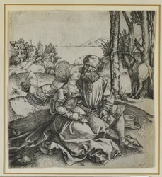 Das ungleiche Paar, ca. 1495