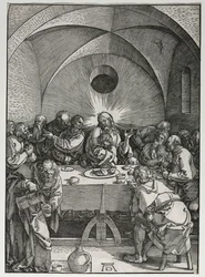 Die Große Passion: Das letzte Abendmahl, 1510