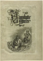 Die Jungfrau erscheint dem Heiligen Johannes, aus der Apokalypse