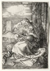 Die Jungfrau und das Kind mit der Birne, 1511
