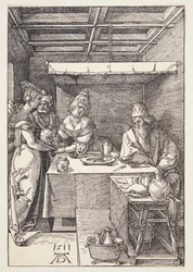 Der Kopf von Johannes dem Täufer wird Herodias gebracht