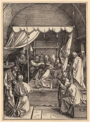 Tod Mariens, Blatt 18 der Folge „Das Marienleben“