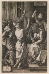 Christus mit Dornen gekrönt, aus der Serie "Die kleine Passion"