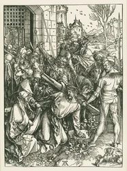 Christus trägt das Kreuz, um 1498-99