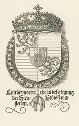 Wappen von Ferdinand I., König von Böhmen und Ungarn