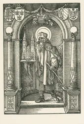 Heiliger Sebald in der Nische