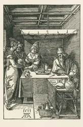 Der Kopf von Johannes dem Täufer wird zu Herodes gebracht