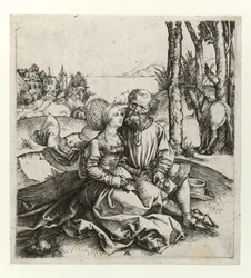 Das ungleiche Paar, ca. 1495
