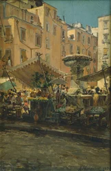 Der Zauberbrunnen im Basso Porto Viertel von Neapel