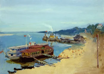 Boote auf der Wolga