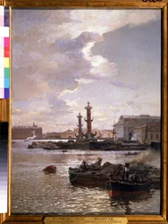 Die Börse in St. Petersburg