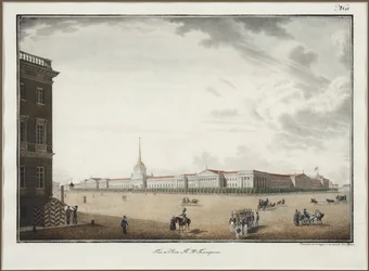 Die Admiralität in Sankt Petersburg