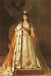 Porträt von Maria Fjodorowna (1847-1928)