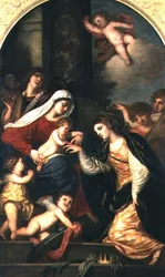 Die mystische Hochzeit der hl. Katharina