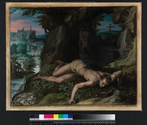 Die Versuchung des heiligen Benedikt, ca. 1587