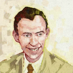 Porträt des Biologen James Watson, 2023