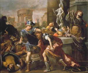 Die Verbrennung von Troja