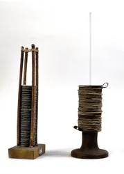 Die Batterien von Alessandro Volta. Museum für Wissenschaft und Technologie, Mailand.