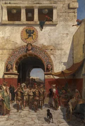 Tor in Volterra, Etrurien