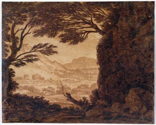 Klassische Landschaft, Mitte des 18. Jahrhunderts