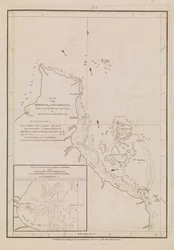 Plan des Hafens der Seychellen