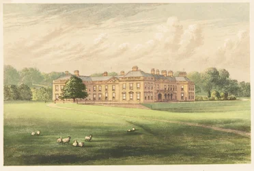 Holme Lacy House, Herefordshire, England. 1880 (Gravur)