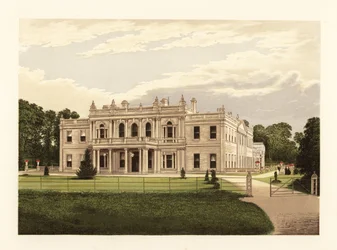 Rolleston Hall, Staffordshire, England