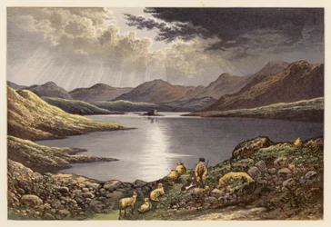 Schottische Loch-Landschaft: Loch Doon