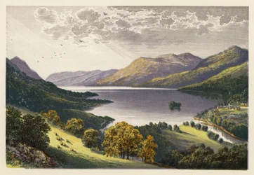 Schottische Loch-Landschaft: Loch Earn