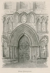 Bolton Priory, Westportal