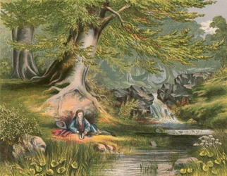 Illustration für Grays Elegie