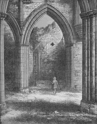 Sakristei, Abtei Rievaulx