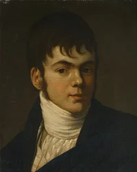 Porträt von Alexander Christoforowitsch Wostokow 1781-1864, 1803-1804