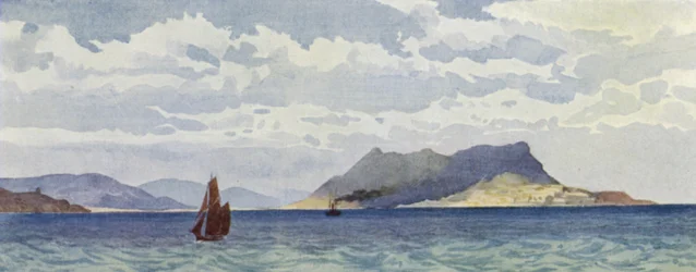 Gibraltar von Westen