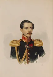 Porträt von Mikhail Vasilyevich Pashkov 1802-1863, 1838
