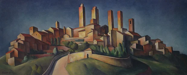 San Gimignano, 1922