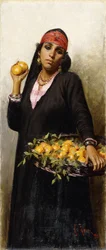 Die Orangenverkäuferin, 1898