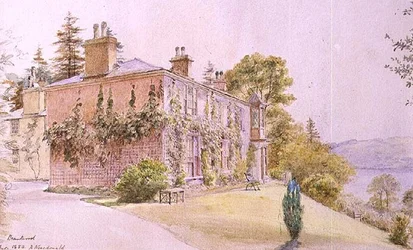 Brantwood, Cumbria, Heim von John Ruskin