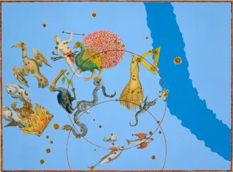 Eine Gruppe von Sternbildern, 1603