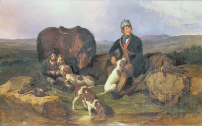 Moorhuhnjagd, 1848