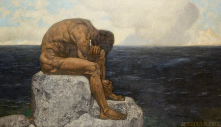 Odysseus Sehnsucht nach Heimat, vor 1924