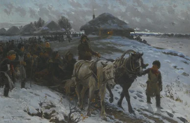 Aufbruch zur Jagd, 1915