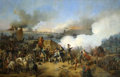 Erstürmung der schwedischen Nöteborg-Festung durch russische Truppen, 11. Oktober 1702, 1846