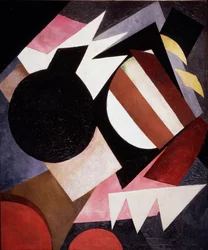 Konstruktivistisches Stillleben, 1917